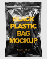 Download Black Plastic Bag Mockup Plastic Bag Design Plastic Bag Mockup Bag Mockup