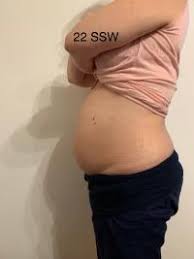 Baby bauch in der 23. Wann Wird Bauch Richtig Fest Forum Schwangerschaft Urbia De
