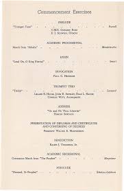 Commencement Services 1952
