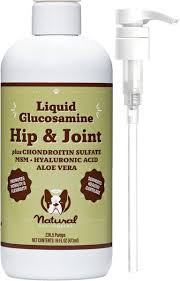 NATURAL DOG COMPANY Glucosamine Hip & Joint Liquid Supplement for Dogs,  16-fl oz bottle - Chewy.com