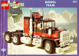 Letsbuilditagain.com free old lego instructions. Lego 5571 Giant Truck Instructions Model Team