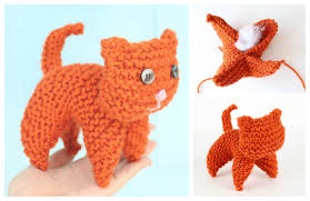But make no mistake, these patterns can be complicated, requiring frequent color changes and a lot of attention to detail. Knit Plush Cat Toy Free Knitting Patterns
