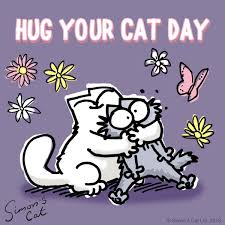 So, on the celebration of national cat day, you might be search for wishes, messages, greeting and quotes to send your cats lover family and friends. Hugyourcatday Hashtag On Twitter Simons Cat Hug Your Cat Day Cat Hug