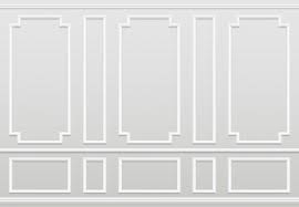 Indoor sticker wall decoration wall paper wall graphics sticker icon wall e new sticker brick wall previous next. Premium Vector Empty White Wall Moulding Panels Classic Home Decoration Living Room Vector Interior