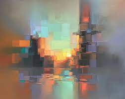 Artist Creates Modern Landscapes In His Unique Abstract Style 13 Pics Bored Panda Abstract Oil Painting Techniques Colorful Abstract Painting