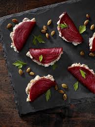 Blue Beetroot Fold Overs Recette Recettes De Cuisine Gastronomie Nourriture