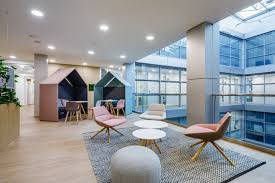 Office Tour T Mobile Offices Prague Corporate Office Design Mobile Office Workplace Design