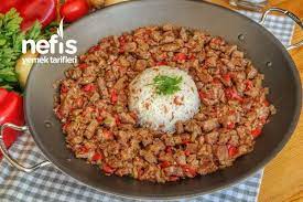 Nefis Sac Kavurma Parmak Yedirten Lezzet Nefis Yemek Tarifleri Yemek Yemek Tarifleri Kavurma