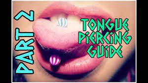 Scrape the tongue in a same way you did in the beginning, this time taking the excess toothpaste off the tongue as well. Tongue Piercing Aftercare Guidelines How To Brush Clean Your Tongue Ring What Foods Can You Eat Youtube