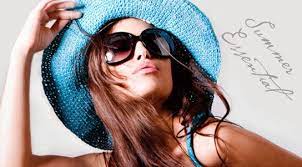 Long Hairstyles Women Hats And Sun Glasses Summer Style Beautiful Sunglasses Fashion Mumblr Style