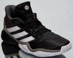James harden's latest budget model retails for only $80, but how does it perform? Adidas Harden Stepback Men S James Black Grey White Basketball Sneakers Shoes Ebay