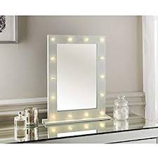 White dressing table with hollywood led lights & 5 drawers vanity mirror stool makeup set for bedroom jewellery storage. Why Dressing Table Mirrors Style And Size Is Important Dressing Table Mirror Lighted Vanity Mirror Mirror Table