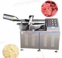 Juyou Vacuum Emulsify Mixer Pork Food Mincer Equipment Bowl Cutter Chopper  Meat Cutting Machine