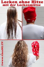 Lockenmutze Nahen Fur Locken Ohne Hitze Mit Bildern Locken Ohne Hitze Locken Machen Locken Selber Machen