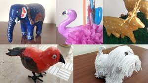 5 Easy Animal Sculpture Making Ideas For Beginners Home Decor Art And Animal Art Projects Animal Sculptures Easy Animals