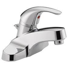 You turn the handle one direction and the water begins to shop kohler bathroom faucets, sinks, bathtubs. P188620lf Eco W Single Handle Centerset Bathroom Faucet