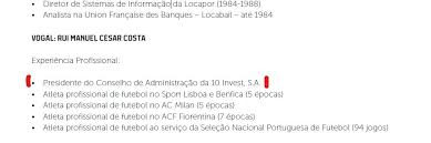 Esta página foi editada pela última vez às 00h44min de 7 de fevereiro de 2021. The Benfica Case Widens Rui Costa Is Also In The Crosshairs A Group Of Fans Denounces His Conflict Of Interest Ruetir