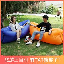 They are more comfortable, and you can easily share one with a friend or partner. 12 09 Outdoor Lazy Inflatable Sofa Portable Net Red Bag Air Mattress Camping Folding Mattress Air Mattress Bed Single Beach From Best Taobao Agent Taobao International International Ecommerce Newbecca Com