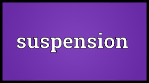 Suspension Meaning Youtube