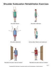 Summit Medical Group Shoulder Dislocation Shoulder Rehab Exercises Rehabilitation Exercises