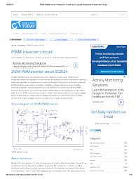 Complete circuit diagram and pcb layout for the proposed sg3525 pure sine wave inverter circuit. Pdf Pwm Inverter Circuit Electronic Circuits And Diagram Electronics Projects And Design Harold Lubiano Academia Edu