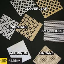 Fortunately, you can cover them up using modern. Other Door Hardware Union Jack Aluminum Perforated Silver Metallic Screen Metal Sheet 12 X 24 In Alp Prodavnica Rs