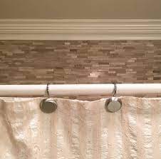 Anyway, just look at these best ideas of using a white subway tile in the shower area of your bathroom. Tile Above Bath Shower Insert In Guest Bath These Are Peel And Stick So Easy And It Looks Fe Bathroom Remodel Master Bathrooms Remodel Bathroom Renovations