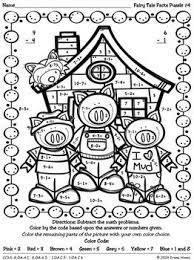 Arithmetints coloring puzzles are an engaging way for students to develop and practice their mathematical skills. Color Math Fairy Tale Facts Color By The Number Code Math Puzzles Fairy Tales Math Math Coloring