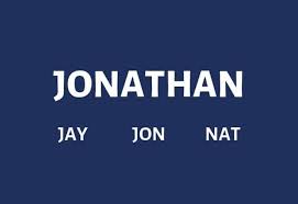50 Fantastic Nicknames For Jonathan Find Nicknames
