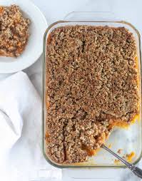 Instead of the starchy potatoes, fluffy mounds of sweet potatoes go on top of. Paleo Sweet Potato Casserole Low Carb Cassidy S Craveable Creaions