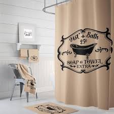 Shower Curtain Sets Hot Bath Shower Curtain Shower Curtain Etsy Shower Curtain Decor Shower Curtain Sets Farmhouse Bathroom Decor