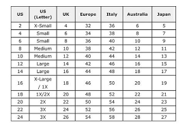 47 Detailed Australian Womens Size Chart