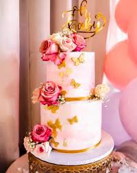 The designer was inspired by the invitation and. 15 Precious Girl Baby Shower Cakes Find Your Cake Inspiration
