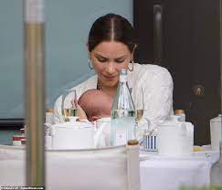 Katharine Mcphee 37 And David Foster 71 Step Out For The First Time With Son Rennie Daily Mail Online