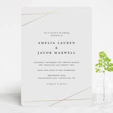 Zazzle.com has been visited by 100k+ users in the past month Minimal Shine Foil Pressed Wedding Invitations By Emily Betts Minted