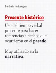 Presente Historico La Guia De Lengua