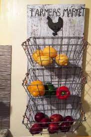 Diy Hanging Fruit Basket Ideas And Pictures Unique And Easy Wall Mounted Fruit Baskets Clever Diy Ideas Hanging Fruit Baskets Diy Vegetable Storage Pallet Projects Easy