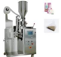 Pyramid Tea Bag Packing Machine | Triangle Bag with Tag ...
