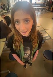 A Black Santa Napkin in School