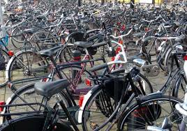 Typical Dutch Bicycles Everywhere Holland Niederlande Und Scheveningen
