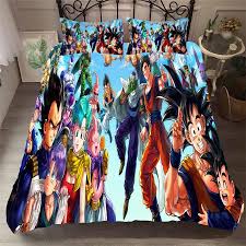 Dragon ball z bedding set, goku duvet cover,twin, queen, king, dragon ball pillow, anime bedding,dragon ball z gift,anime duvet cover andrisdesign. Dragon Ball Z Protagonist Antagonist Assembly Bedding Set