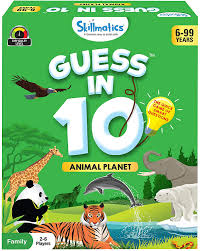 Well, what do you know? Amazon Com Skillmatics Card Game Guess In 10 Animal Planet Gifts Stocking Stuffer For 6 Year Olds And Up Super Fun For Travel Family Game Night Toys Games