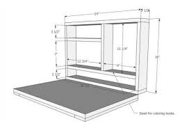 Flip Down Wall Art Desk Diy Furniture Plans Art Desk Fold Down Desk