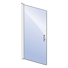 Camargue Vario Duschtur W4 100 X 195 Cm Beschichtet Starke 6 Mm Weiss Duschtur Bauhaus Dusche
