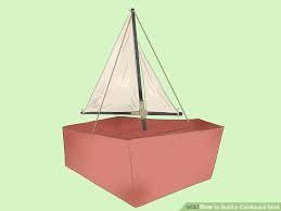 Make sure you count how many pennies it takes for the boat to sink, this will help you work out how good it is. How To Build A Cardboard Boat That Won T Sink Step By Step