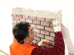 dekoratif traverten dogal tas tugla serisi tv unite arkasi duvar kaplama ev dekorasyon fikirleri tugla duvar tugla duvar