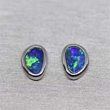 In recent years we have introduced new lines of opal jewellery to tailor for the change in consumer preference and taste. 14k White Gold Australian Opal Earrings Austral Stones