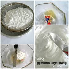 Egg White Royal Icing With Icing Sugar Egg White Lemon Juice Royal Icing Recipe With Eggs Icing Recipe Royal Icing Cookies Recipe