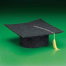 Kids Black Felt Elementary School Graduation Mortarboard Hats Oriental Trading In 2021 Graduation Cap Child Graduation Cap Preschool Graduation Ceremony