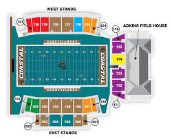 Coastal Carolina Chanticleers 2018 Football Schedule